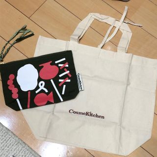 コスメキッチン(Cosme Kitchen)のコスメキッチンのエコバッグ＆ポーチ(ポーチ)