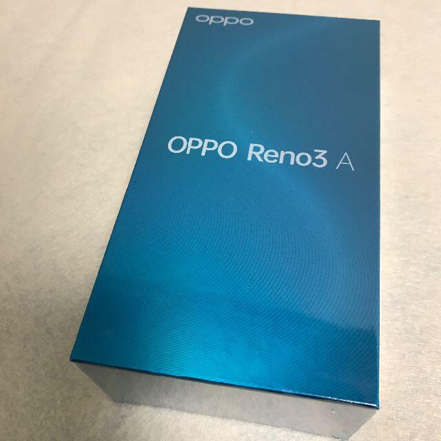 【新品/未開封】OPPO Reno3 A ブラック SIMフリー/残債なし ②