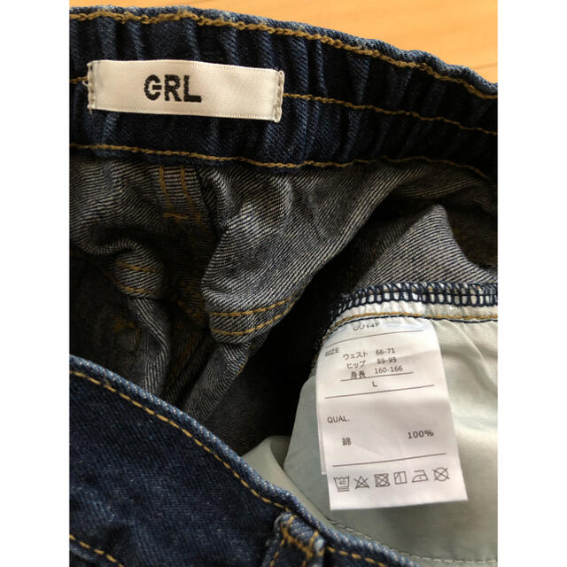 GRL(グレイル)のGRL デニムＬ レディースのパンツ(デニム/ジーンズ)の商品写真