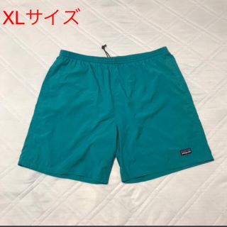 パタゴニア(patagonia)の美品 patagonia メンズ・バギーズ・ショーツ５インチ エメラルドグリーン(ショートパンツ)