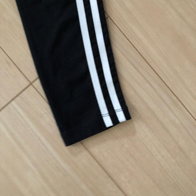 adidas(アディダス)の1度着用　adidas アディダス  美脚ラインパンツ　レギンス　黒　M レディースのレッグウェア(レギンス/スパッツ)の商品写真