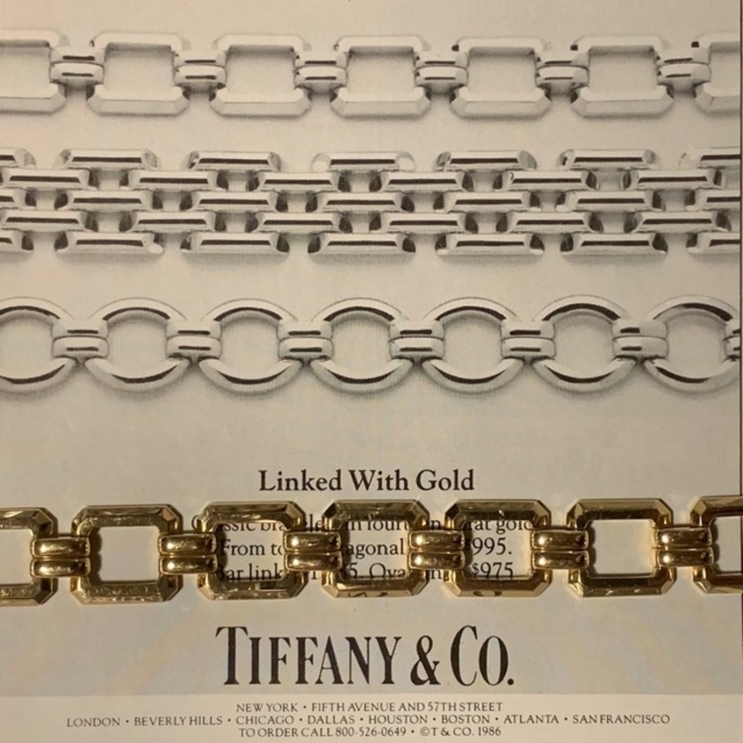 Tiffany & Co.(ティファニー)のVINTAGE TIFFANY ティファニー 14K オクタゴン ブレスレット メンズのアクセサリー(ブレスレット)の商品写真