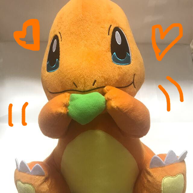 ポケモン ヒトカゲ が なかまになりたそうにこちらをみている ポケモン ぬいぐるみの通販 By 杭 S Shop ポケモンならラクマ