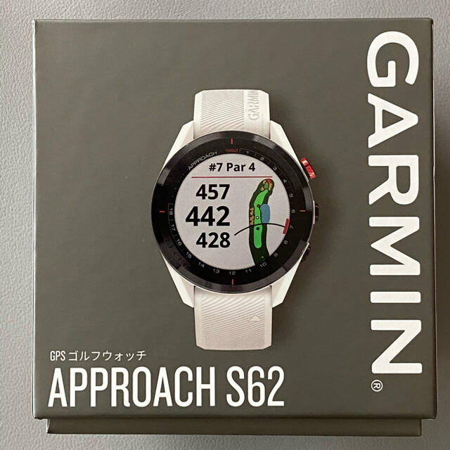 ホワイトブラウン Garmin s62 アプローチCT10セット\u0026おまけ