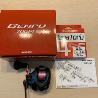 シマノ(SHIMANO)の【新品未使用】shimano genpu 200PG(リール)