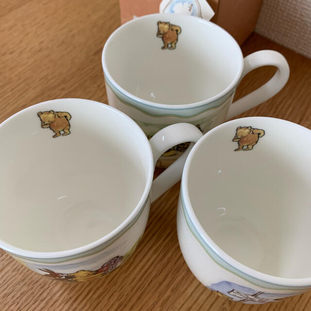 ノリタケ クラッシックプー プーさんマグカップ3客セット 3