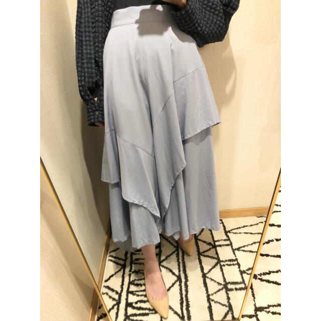 ❤️BCBGMAXAZRIA 新作新品 チェック ロングスカート オシャレ