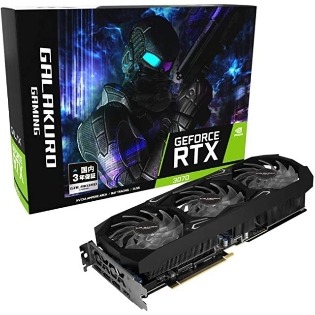 NVIDIA GEFORCE RTX 3070 搭載 グラフィックボードスマホ/家電/カメラ