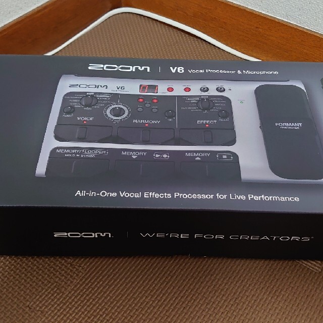 Zoom(ズーム)のZoom V6 本体+ACアダプタ 楽器のレコーディング/PA機器(エフェクター)の商品写真