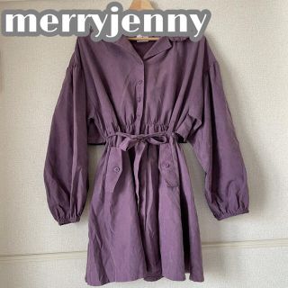 メリージェニー(merry jenny)の【merryjenny】2wayトレンチミニワンピース(ミニワンピース)