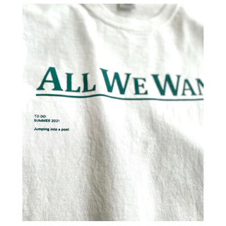 AWW MAGAZINE TEE SUMMER '21 ALL WE WANTの通販 by ...