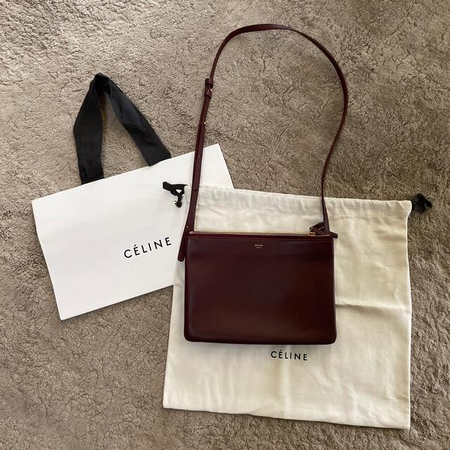 CELINE トリオ ラージ 美品 フィービー 貴重 - ショルダーバッグ