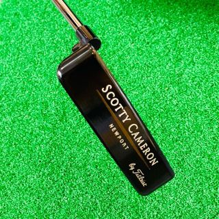 スコッティキャメロン(Scotty Cameron)のオイルカン　レフティ　ニューポート　左　スコッティキャメロン  　35インチ(クラブ)