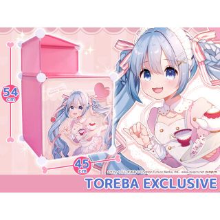 新品未開封 初音ミク 扉＆棚つき 収納ボックス Ｔｅａ Ｐａｒｔｙ(棚/ラック/タンス)