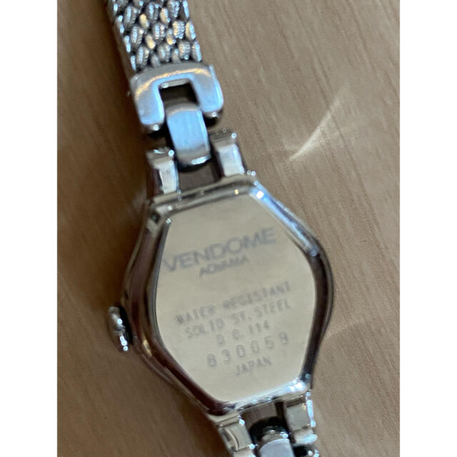 ヴァンドーム青山　0.24ct ダイヤ　腕時計　ドレスウォッチ　アクセサリー