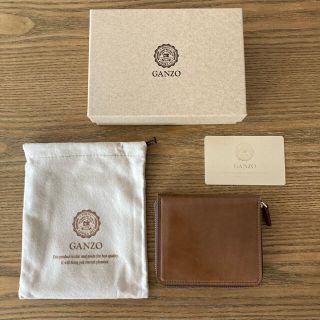 ガンゾ(GANZO)の新品・未使用　希少品　GANZO大阪店限定　コンパクトジップウォレット(折り財布)