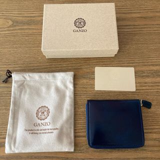 ガンゾ(GANZO)の新品・未使用　希少品　GANZO大阪店限定　コンパクトジップウォレット(折り財布)