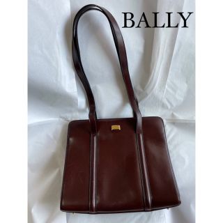 バリー(Bally)の《美品》BALLY バリー ショルダーバッグ ワインレッド カバン(トートバッグ)