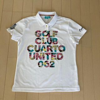 クアルトユナイテッド　レディース　M 白(ウエア)