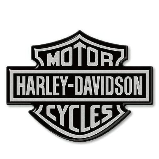 Harley Davidson(ハーレーダビッドソン)のハーレーダビッドソン バーアンドシールド エンブレム  3D樹脂ステッカー 自動車/バイクのバイク(ステッカー)の商品写真