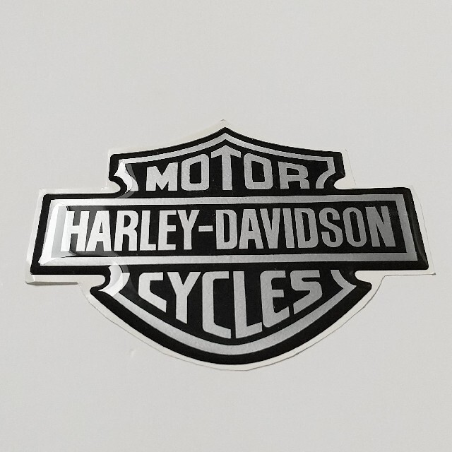 Harley Davidson(ハーレーダビッドソン)のハーレーダビッドソン バーアンドシールド エンブレム  3D樹脂ステッカー 自動車/バイクのバイク(ステッカー)の商品写真