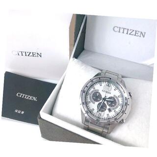 シチズン(CITIZEN)の『WH-2583』箱・Gカード付☆CTIZEN エコドライブクロノグラフソーラー(腕時計(アナログ))