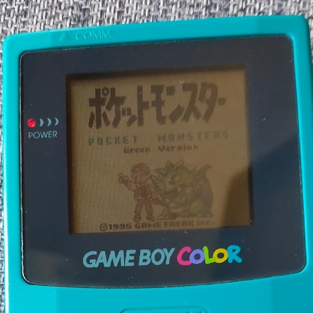 任天堂(ニンテンドウ)のゲームボーイソフト　ポケモングリーン（箱、説明書、マップ付き） エンタメ/ホビーのゲームソフト/ゲーム機本体(携帯用ゲームソフト)の商品写真