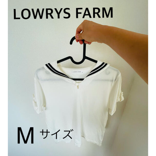 LOWRYS FARM(ローリーズファーム)のローリーズファーム　Tシャツ　セーラー服　白T メンズのトップス(Tシャツ/カットソー(半袖/袖なし))の商品写真