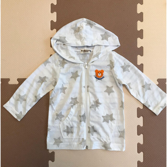 mikihouse(ミキハウス)のミキハウス　ホットビスケッツ　パーカー キッズ/ベビー/マタニティのキッズ服男の子用(90cm~)(Tシャツ/カットソー)の商品写真