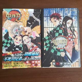 鬼滅の刃 片羽の蝶　鬼滅の刃公式ファンブック 鬼殺隊見聞録　2冊セット(少年漫画)