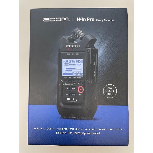 1年間保証付 【新品】ZOOM H4nPro ハンディレコーダー 楽器