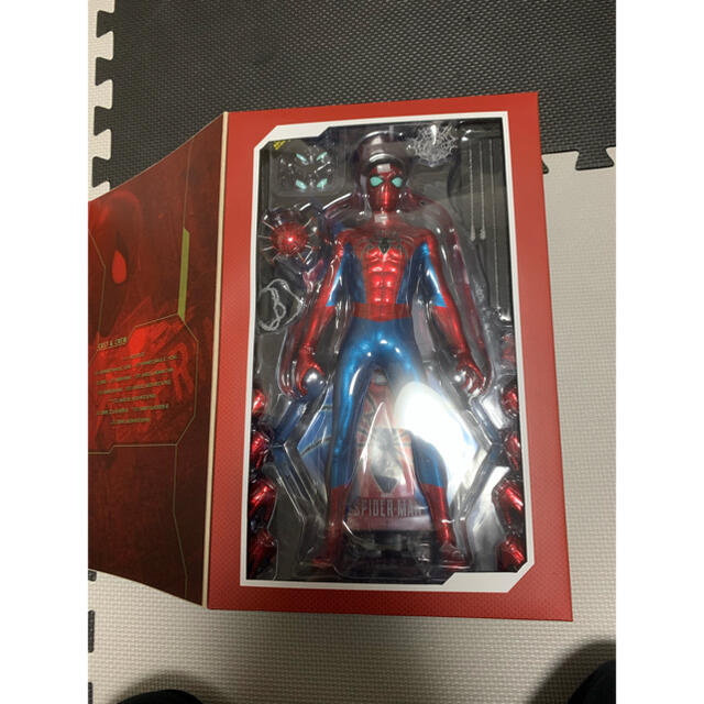 ホットトイズ 1/6 スパイダーマン (スパイダー・アーマーMK IVスーツ版