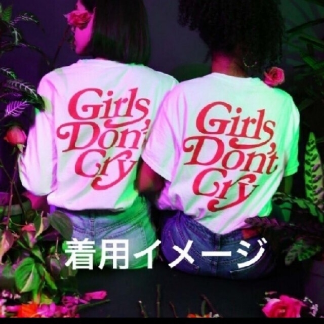 GDC(ジーディーシー)のステッカー付き！◆新品◆Girls Don't Cry Tシャツ メンズのトップス(Tシャツ/カットソー(半袖/袖なし))の商品写真