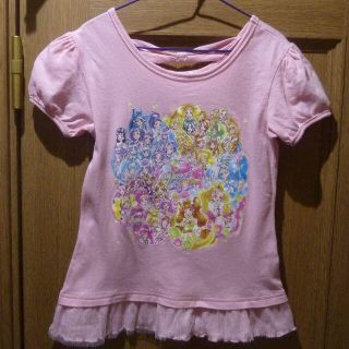 バンダイ(BANDAI)のプリキュアオールスターズのＴシャツ　サイズ120　(973)(Tシャツ/カットソー)