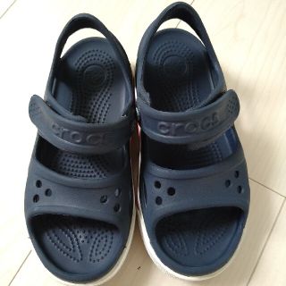 クロックス(crocs)のクロックス　サンダル　18cm(サンダル)