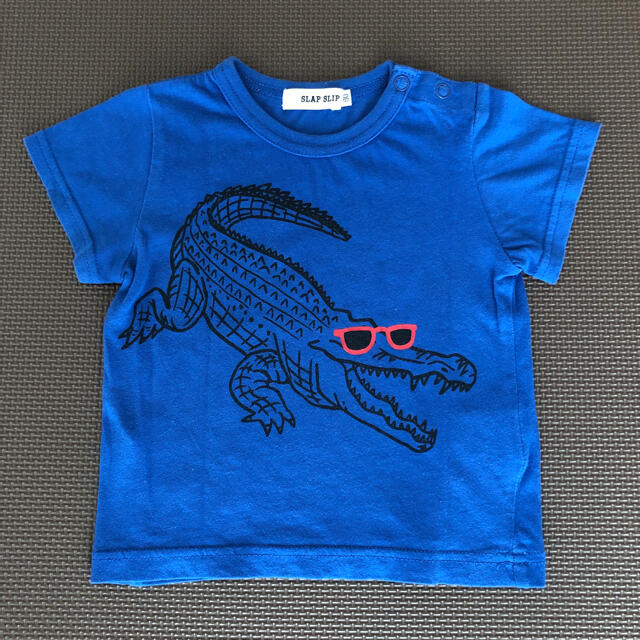 BeBe(ベベ)のBeBe  半袖  Tシャツ　ブルー　80  キッズ/ベビー/マタニティのベビー服(~85cm)(Ｔシャツ)の商品写真