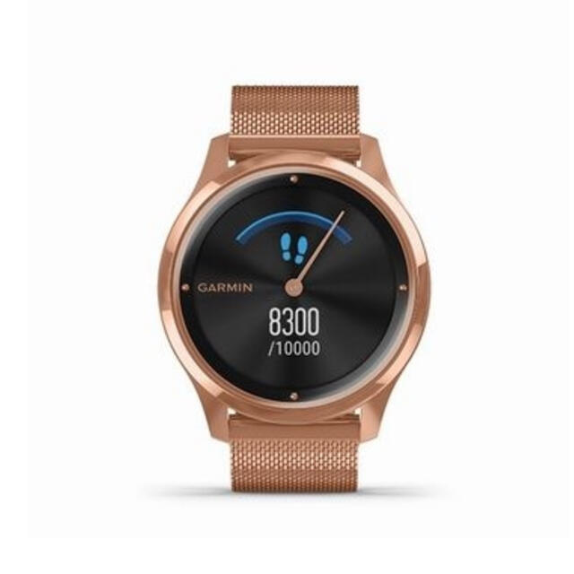 GARMIN(ガーミン)のGARMIN vivomove Luxe 18K Rose Gold レディースのファッション小物(腕時計)の商品写真