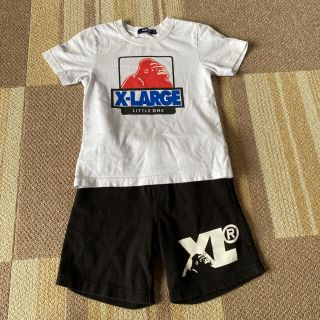 エクストララージ(XLARGE)のXLARGE キッズ　120サイズ　セットアップ(Tシャツ/カットソー)