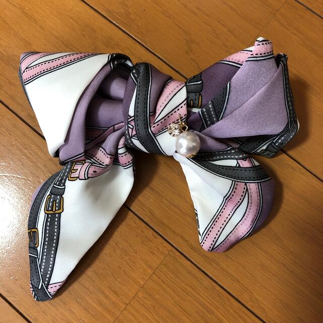 ????新品????????Apuweiser-riche????スカーフリボンバレッタ 2点