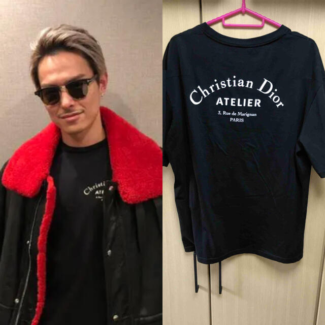 正規 19SS Dior Homme ディオールオム アトリエ Tシャツ-