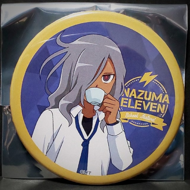 イナズマイレブン グラフアート 文化祭 缶バッジ 灰崎凌兵 エンタメ/ホビーのアニメグッズ(バッジ/ピンバッジ)の商品写真