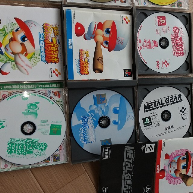 KONAMI(コナミ)のplaystation   パワフルプロ野球６セット エンタメ/ホビーのゲームソフト/ゲーム機本体(家庭用ゲームソフト)の商品写真
