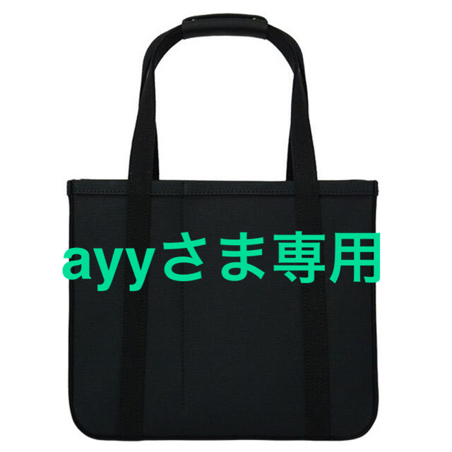 COMOLI(コモリ)のCHACOLI Frame tote 05 (黒) メンズのバッグ(トートバッグ)の商品写真