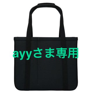 コモリ(COMOLI)のCHACOLI Frame tote 05 (黒)(トートバッグ)