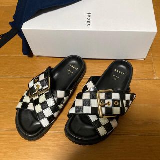 サカイ(sacai)のsacai サカイ　ベルトサンダル　37(サンダル)