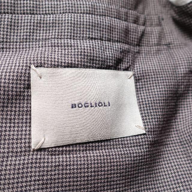 BOGLIOLI(ボリオリ)のBOGLIOLI　スーツ　メンズ　ブラウン/千鳥柄 メンズのスーツ(セットアップ)の商品写真