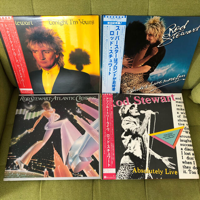 ロッド・スチュワート LP レコード 4枚セット www.jaiba.mg.gov.br
