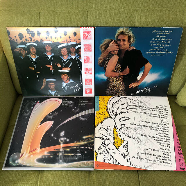 ロッド・スチュワート LP レコード 4枚セット www.jaiba.mg.gov.br