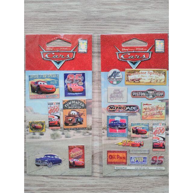 Disney(ディズニー)のカーズ Cars  ノート & ステッカー セット　(各 ２冊 & 2シート） インテリア/住まい/日用品の文房具(ノート/メモ帳/ふせん)の商品写真