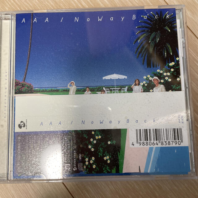 AAA(トリプルエー)のNo Way Back エンタメ/ホビーのCD(ポップス/ロック(邦楽))の商品写真